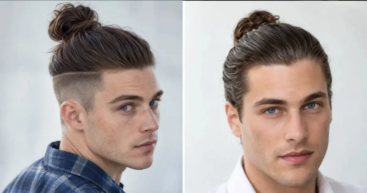 24 Man Bun Hairstyles for Men – Classic, Fade, Taper, Curly and Long Hair Styles