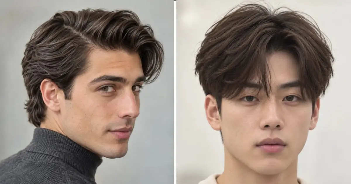 Medium length men's haircuts 2026 style guide
